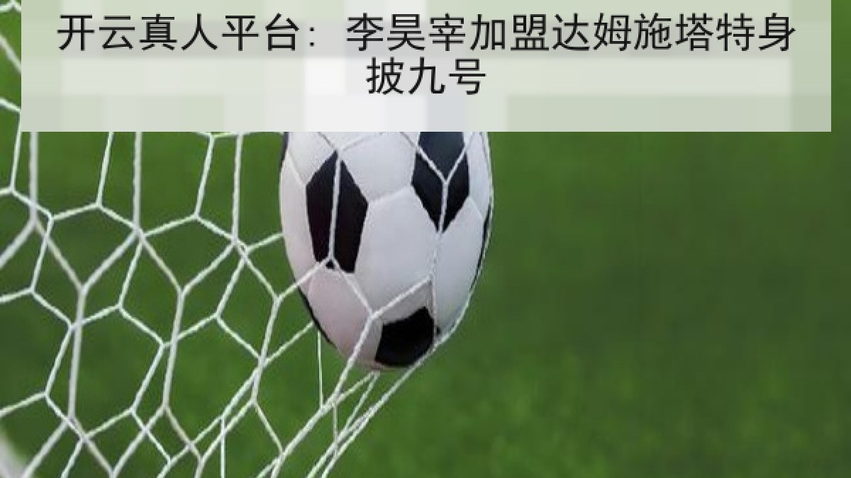 开云真人平台: 李昊宰加盟达姆施塔特身披九号 开云真人平台: 李昊宰加盟达姆施塔特身披九号